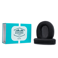 Dekoni Audio Elite Velour Replacement Ear Pads for Audio Technica ATH- M20X, M30X, M40X, M50X and Sony CDR900ST/MDR7506 Headphones variant 3