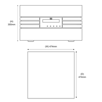 GERMAN PHYSIKS The Emperor Extreme Stereo Power Amplifier variant 5