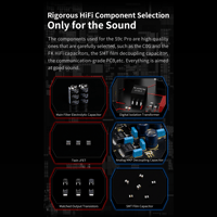 Aune aune S9c Pro DAC with Headphone Amp with AL3 XLR Balanced Male to Female 3-Pin Audio Cable 1 Pair variant 23