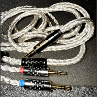 JM Audio Editions Silverhead 6n occ 1.5m Silver Plated Copper TRRS 4.4mm variant 5