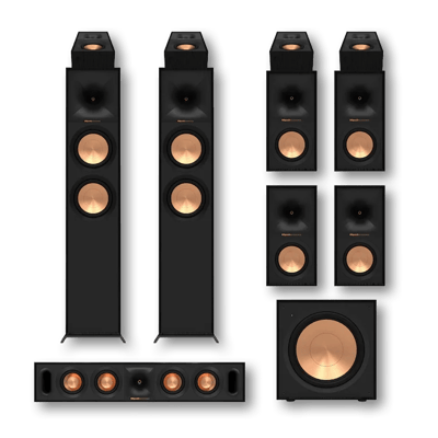 Klipsch R-600F 7.1.4 Dolby Atmos Home Theater System