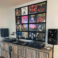 Andover 12" Vinyl Record Display Frame - LP Wall Storage variant 15
