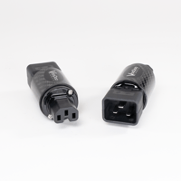 VooDoo Cable Premium Silver 20 amp to 15 Amp IEC Adapter variant 1