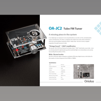 Oriolus OA-JC2(Tube FM Tuner)JOYCRAFT DIY Series variant 6