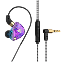 QKZ SK8 3.5mm Sports In-Ear Dynamic Hi-Fi Monitor Earphones with Mic variant 4