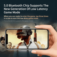 QKZ TWS KZ S1 S1D Bluetooth 5.0 One Touch Dynamic Earbuds variant 9