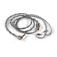 ddHiFi BC130A (Nyx) Silver Earphone Upgrade Cable with Shielding Layer variant 2