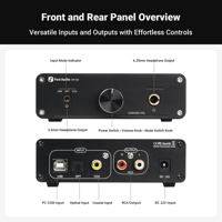 Fosi Audio Fosi Audio XR-D5 DAC Headphone Amplifier variant 2