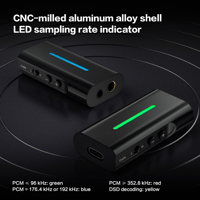 LETSHUOER DT03 Portable Earphone Adapter High Resolution Lossless DAC/AMP Amplifier For 3.5mm/4.4mm variant 13