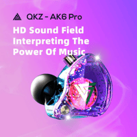 QKZ AK6 Pro HiFI Dual Bass Detachable Wired Earphone for Gamers variant 9