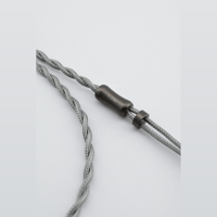 Tipsy Premium 1.5 m Cotton-Wrapped Silver-Plated IEM Cable + Built-In Mic & Controls variant 7