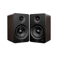 Fluance Ai61 Powered 6.5" Stereo Bookshelf Speakers and DB10 10" Low Frequency Ported Front Firing Powered Subwoofer variant 3