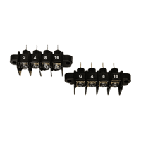 Miller Audio 4 Position Terminal Blocks, Now w/ Speaker Impedance Markings variant 1